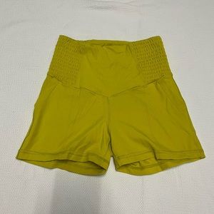 yellow/green aerie spandex